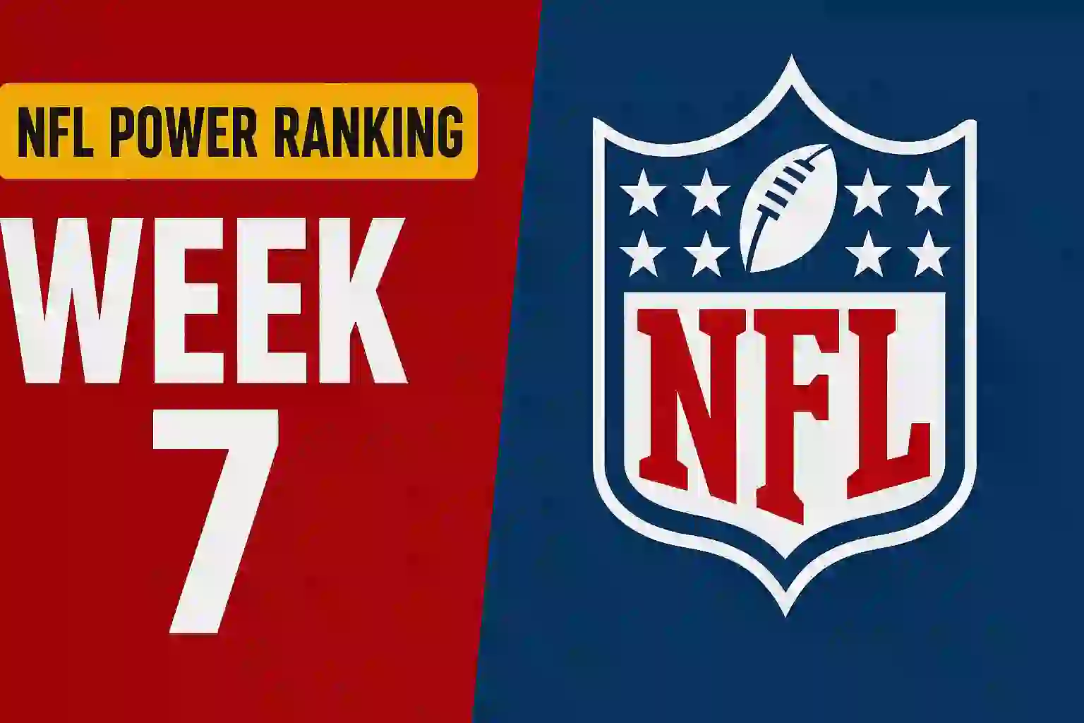 NFL Power Ranking Week 7