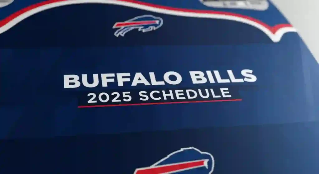 BUFFALO BILLS 2025 SHEDULE