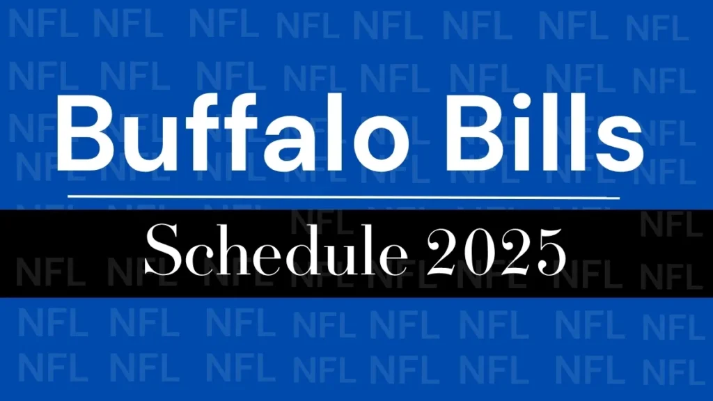 Buffalo-Bills-2025 Schedule