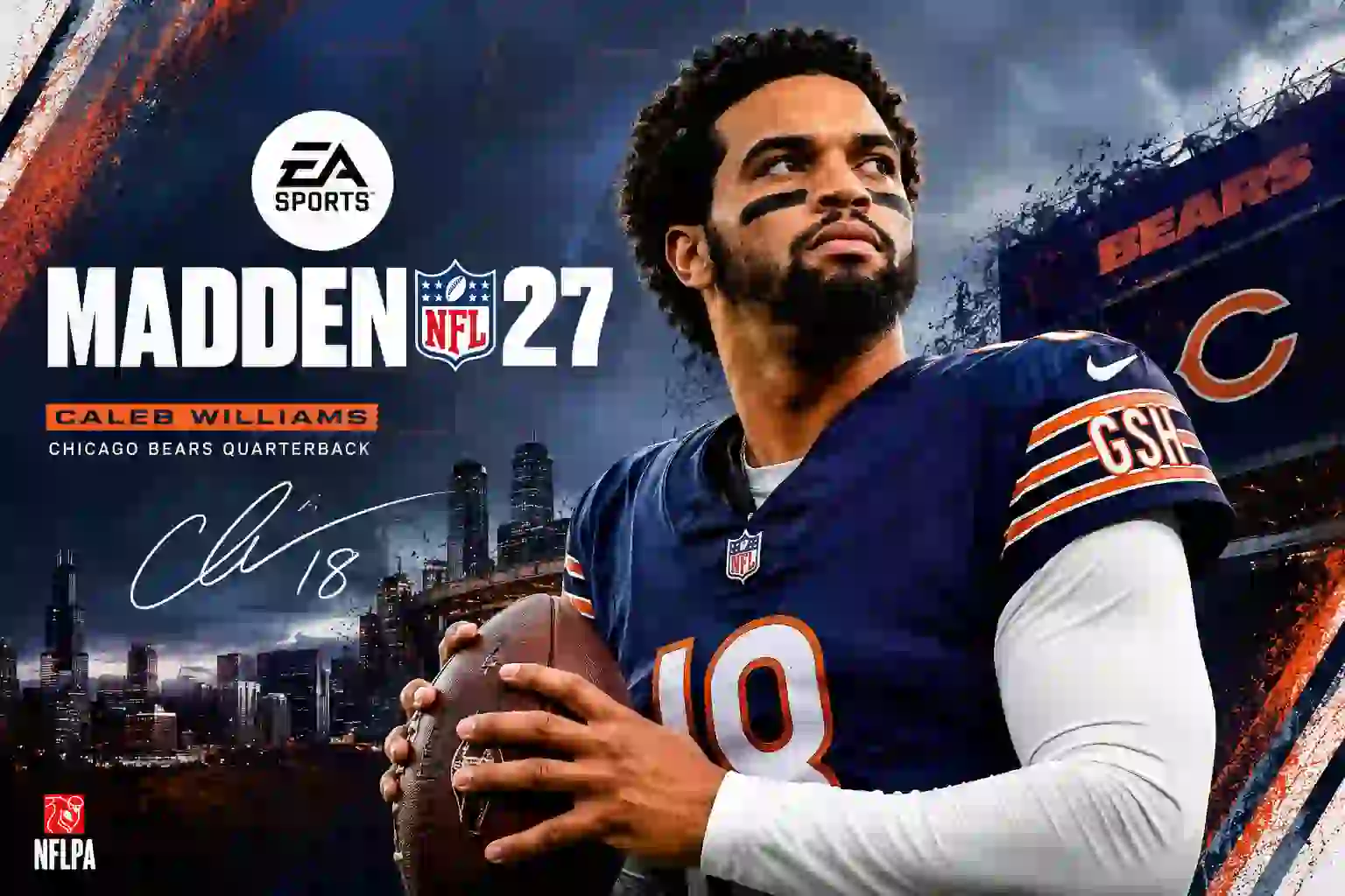 Caleb Williams Madden NFL 27 Cover Star